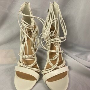 White Strappy Women's Sandals